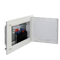 Мультимедийный щит 2-рядный Hager Golf внутренний