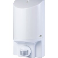 Настінний світильник E.Next e.sensor.lum.52.e27.white(білий) з датчиком руху 180° IP44 білий (s061024)