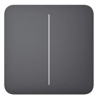 Клавиша умного выключателя 2кл Ajax 46016.144.GP SoloButton для LightSwitch графитовая (29820)