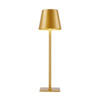 Настольная лампа с аккумулятором Italux TB-2821-GD Atlis LED 1x5W 3000-6500K 300Lm IP54 золотая