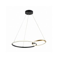 Люстра Zuma Line 20002P-GD Rando Led 2x36W 3000K/4000K/6000K 2000Lm IP20