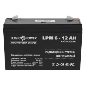 Аккумулятор AGM LPM 6-12 AH