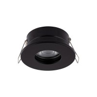 Точковий світильник Nowodvorski 38376 Golf GU10 1x15W IP54 Чорний