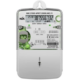 Електролічильник NIK 2100 AP6T.2000.МC.11 220В 5(80)А