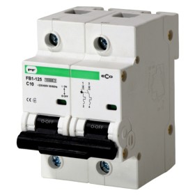 Електро-автомат Promfactor ECO FB1-125 2P C 10A 10кА (FB1C20010)