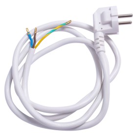 Вилка со шнуром E.Next e.wire.plug.white.0,75 3х0,75 1,2м белый (l020011)
