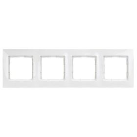 Четырехместная рамка Kontakt Simon Simon 54 Premium DR4/11 (белый)