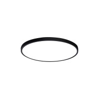 Світильник стельовий Italux PLF-72836-300R-24W-BL Alata LED 1x24W 2800K/4000K/6000K 2900Lm IP20 чорний
