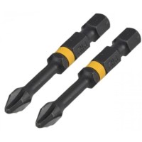 Ударные биты DeWALT Impact torsion PH2х50мм (2шт)