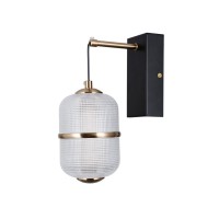 Бра, настінний світильник Italux WL-34375-1-BK Alani LED 1x6W 3000K 588Lm IP20 чорний