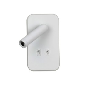 Бра, настінний світильник Italux WL-83957-1-WH Doria LED 1x8W 3000K 559Lm IP20 білий