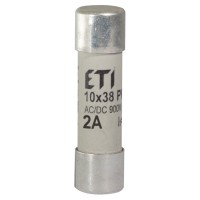 Запобіжник ETI 002625027 CH 10x38 gR-PV 2A 900V (50kA)