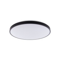 Світильник стельовий Nowodvorski 310975 Agnes Round LED Pro 1x64W 3000K 5600Lm IP44 чорний