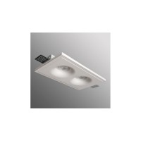 Гіпсовий точковий врізний світильник Agara 01206W СВ 0011