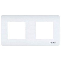 Рамка 2-местная Chint NEW3 белая (715404)