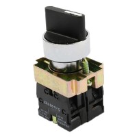 Переключатель TNSy XB2-BD53 1NO+1NO «I-0-II» с самовозвратом (TNSy5500258)