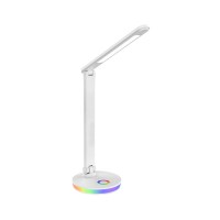 Настольная лампа Goldlux 325037 Neptun Led 1x7W 4000K+RGB 450Lm IP20 Белая