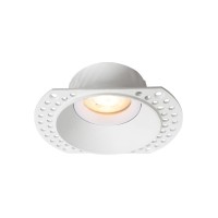 Точковий світильник врізний під шпаклівку Oledim 7771298 TS22W ALU GU10 1x10W IP20 Білий