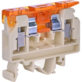 Гвинтова клема ETI 003901360 під запобіжник з тримачем VSV 4 4мм² (бежева)