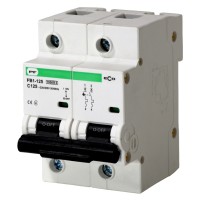 Автоматичний вимикач Promfactor ECO FB1-125 2P C 125A 10кА (FB1C2125)