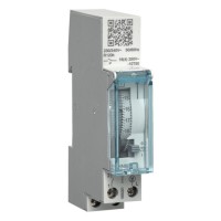 Аналоговый суточный таймер Hager EHN011 16А 1НО резерв 120 часов