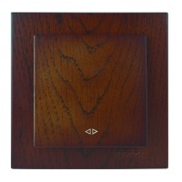 Вимикач Nilson Touran горіх 1кл проміжний ( 24271010 )