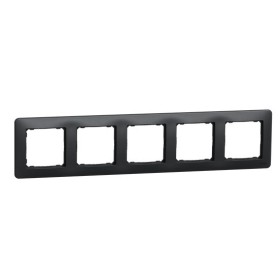 П'ятипостова рамка Schneider Electric Sedna Design чорна SDD314805