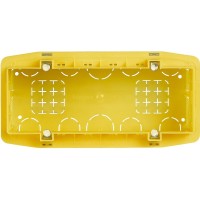 Установча коробка для твердих стін BTicino на 6 модулів 506L (італійський стандарт)