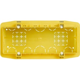 Установочная коробка для твёрдых стен BTicino на 6 модулей 506L (итальянский стандарт)