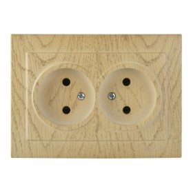 Розетка Nilson Touran клен 2-на без заземлення ( 24281024 )