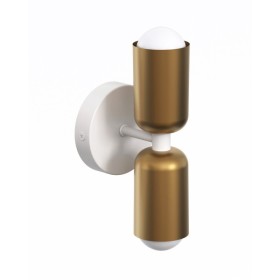 Бра, настінний світильник Pikart 35639-2 E14 2x7W IP20 латунний