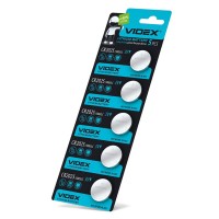 Літієва батарея Videx CR2025 (CR2025 5pc) 5 шт