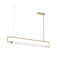 Подвесной светильник, люстра Pikart 33966-3 Loop LED 1x20W 3000K IP20 латунный