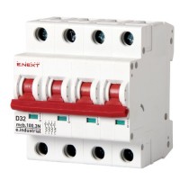 Модульный автоматический выключатель E.Next e.industrial.mcb.100.3N.D32 3р+N 32А D (i.0210006)