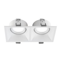 Світильник точковий Violux TORINO-2L GU10 IP20 білий ( 132002 )