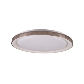 Люстра с пультом светодиодная, потолочный светильник Goldlux 331885 Grazyna LED 1x72W 3000K/4000K/6000K 8000Lm IP44 серая