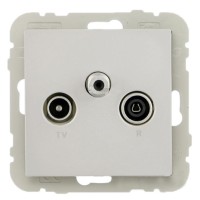 Телевізійна кінцева розетка Logus 21543 TGE R TV-SAT (лід)