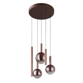 Підвісний світильник, люстра Italux PND-24038-5A-COPP Camino LED 5x30W 3000K 2136Lm IP20 мідний