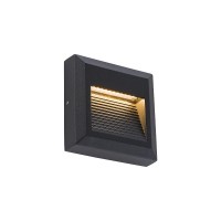 Вуличний світильник Nowodvorski 8148 Sidewal LED 1x3W 3000K 100Lm IP54 чорний