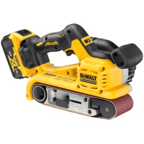 Ленточная бесщеточная шлифмашина DeWALT DCW220P2 XR Li-lon 18В размер ленты 75х533мм