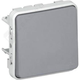 Механизм выключателя серый Legrand