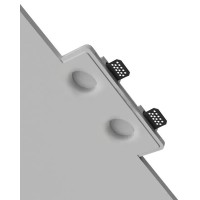 Гіпсовий точковий врізний світильник Oledim 7771369 TS6 GYPSUM GU10 2x10W IP20 Білий