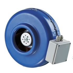 Канальний відцентровий вентилятор ВКМ 200 ЕС (бурий короб) Vents