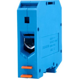 Наборная клеммная колодка E.Next e.tc.din.pro.50.blue на DIN-рейке синяя (p049025)