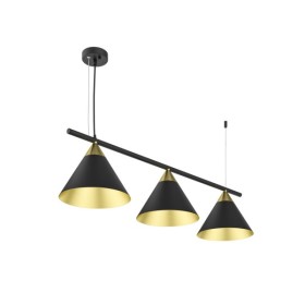 Люстра Pikart 30435-1 SC 3 E27 3x60W IP20 Черная