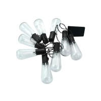 Гірлянда на батарейках Goldlux 312884 Edison LED 3000K IP20 чорна