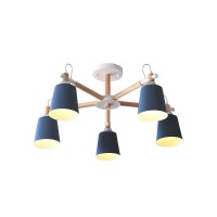 Люстра Varda PL-0002512 5 Mix E27 5x40W IP20 синя