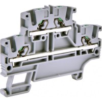 Двухуровневая пружинная клемма ETI ESH-EFD.2 серая (3903267)