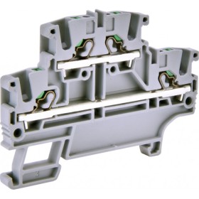Дворівнева пружинна клема ETI ESH-EFD.2 сіра (3903267)