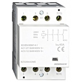 Контактор 40А 4НО 230В AC, Schrack